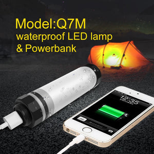 Outdoor LED Lamp & Power Bank
